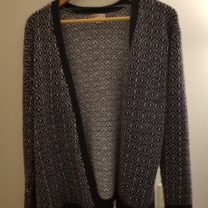 Blue Knit Cardigan